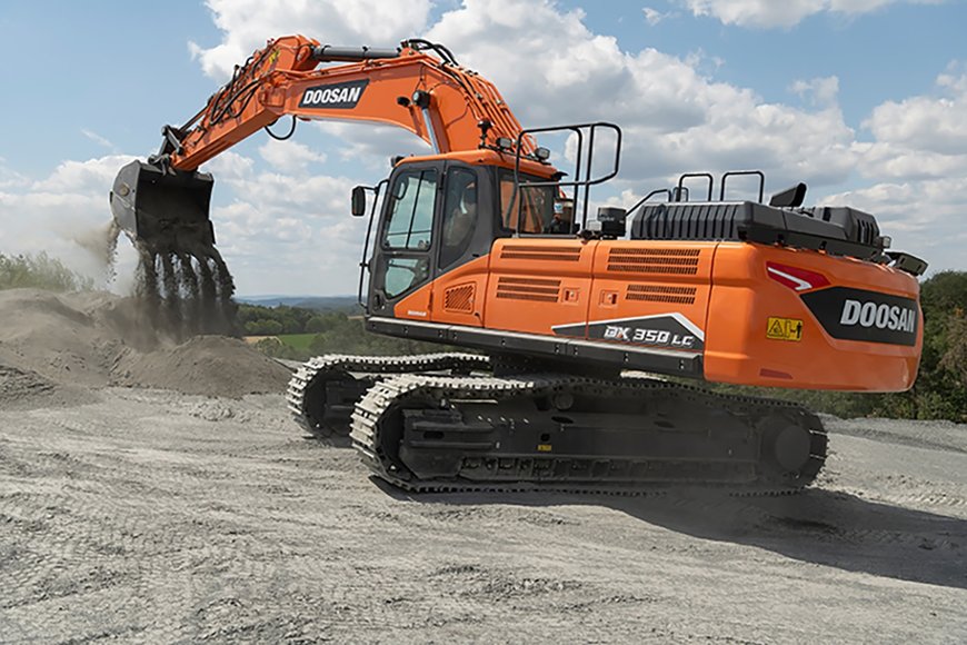 New DX350LC-7 Stage V Excavator with D-ECOPOWER